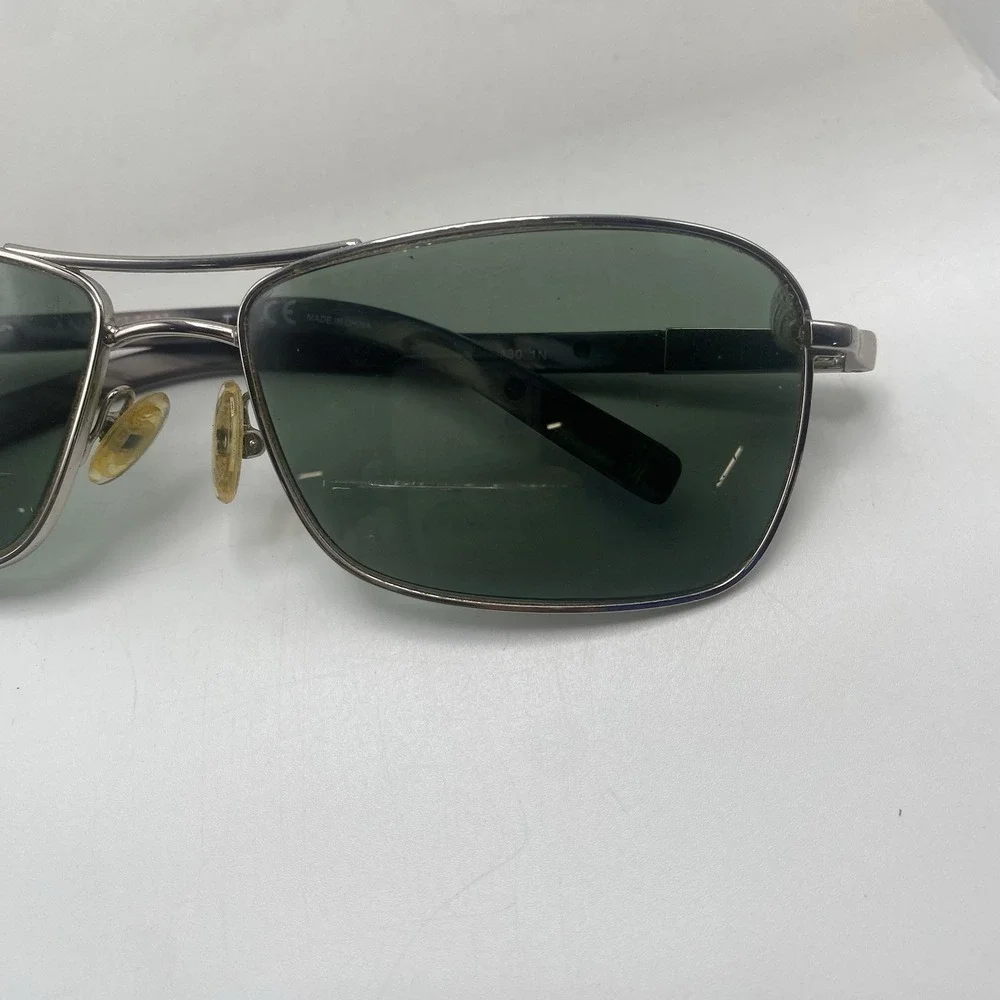 Anne Klein Sunglasses Women FRAME ONLY AK4124 58-16-130 Silver Brown 691 - Picture 4 of 16